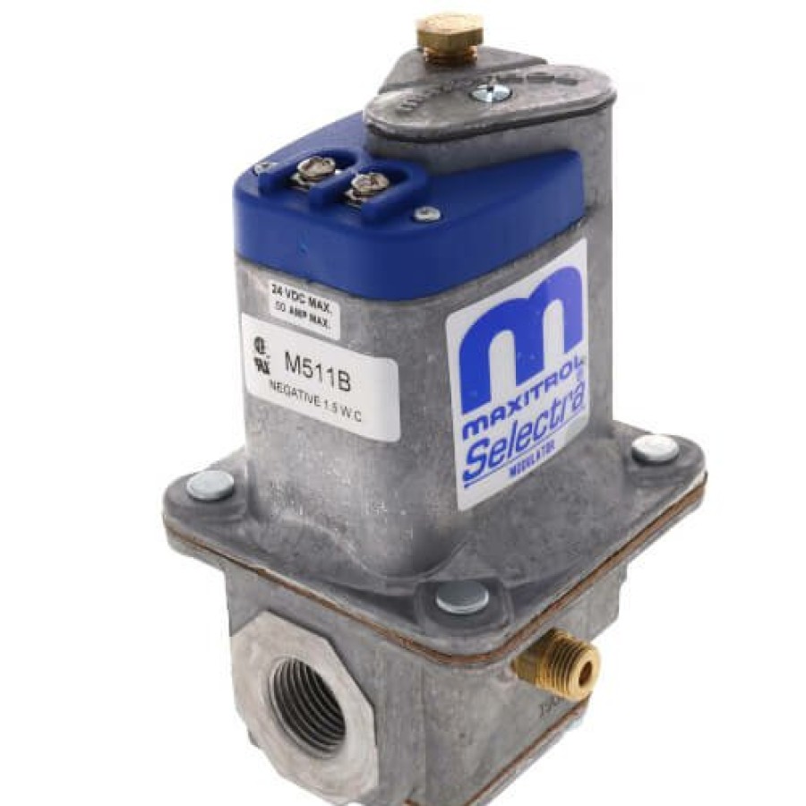 Heating Maxitrol Maxitrol Selectra Gas Controls | 1/2" Modulating Gas Valve W/ Vent Tap On Both Sides