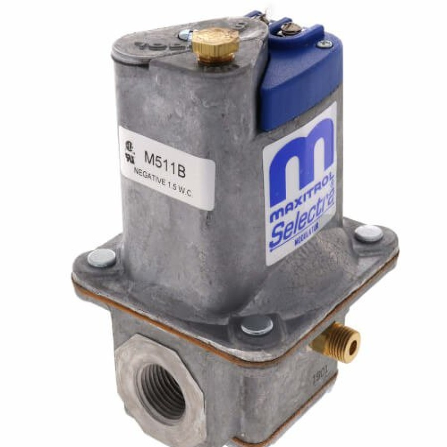 Heating Maxitrol Maxitrol Selectra Gas Controls | 1/2" Modulating Gas Valve W/ Vent Tap On Both Sides