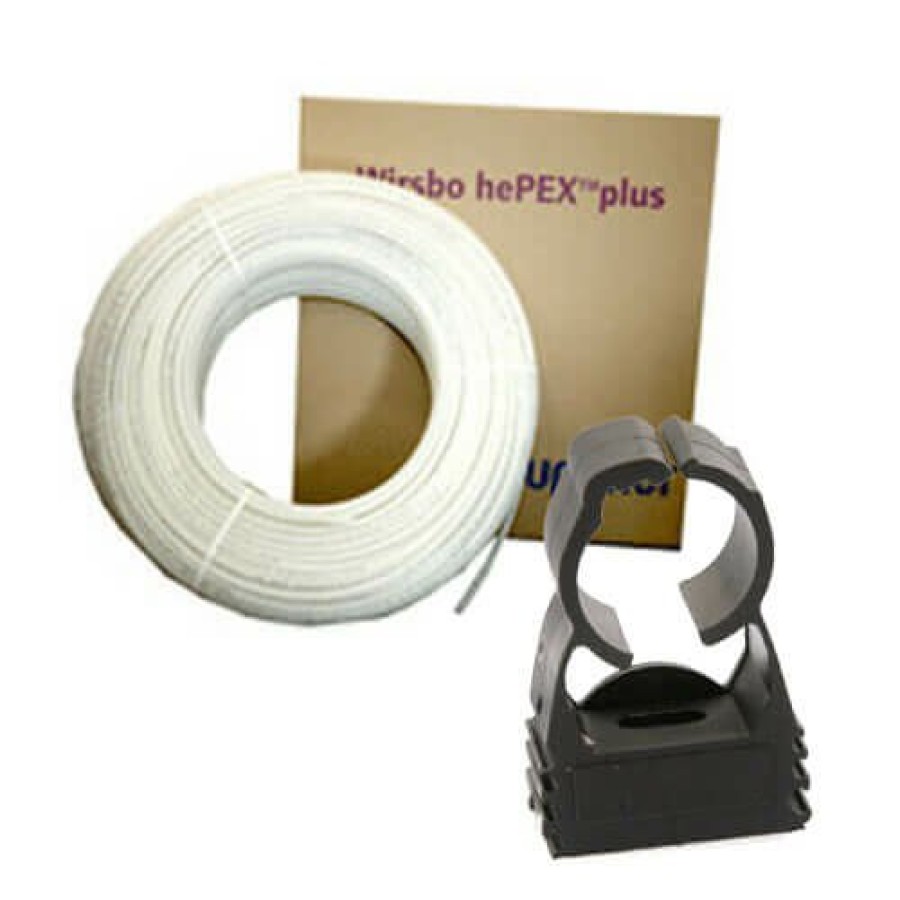 Pex Uponor (Wirsbo) Suspended Pipe Radiant Heat Packages | Uponor Suspended Pipe Radiant Heat Package - 250 Sq Ft