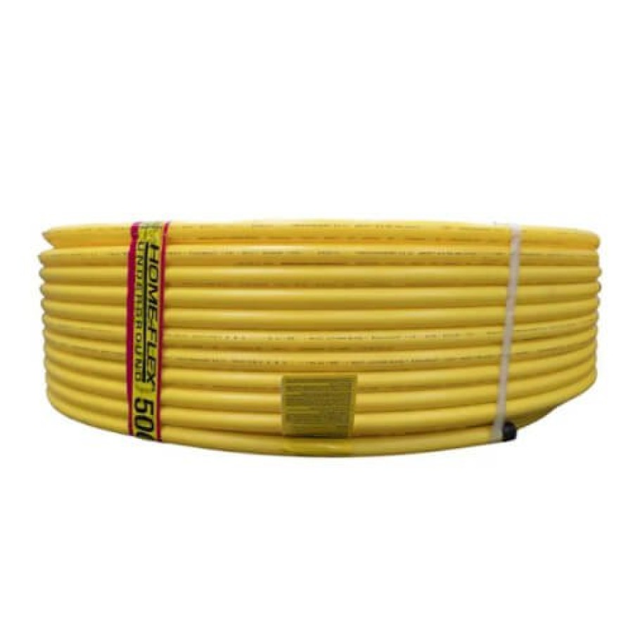 Heating Home-Flex Pe Gas Pipe | 3/4" Ips X 500 Ft. Yellow Medium Density Pe 2708 Gas Pipe (Sdr 11)