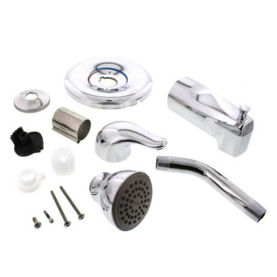 Plumbing Moen Trim Kits | Chateau Posi-Temp Tub And Shower Trim (Chrome)