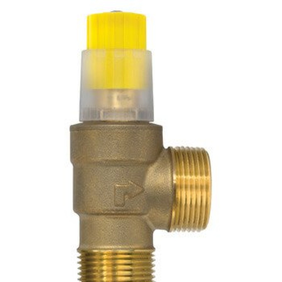 Heating Webstone Differential Bypass Valves | 1" Angled Differential Pressure By-Pass Valve - Body Only Install Kit W/ (2) G1 Union Fittings