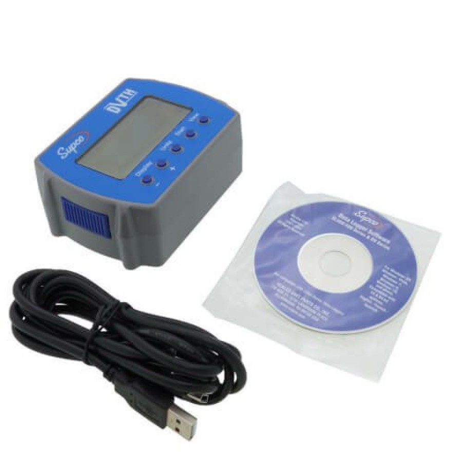 Hvac Supco Supco Hvac Instruments And Meters | Temperature Humidity Data Logger W/ Display