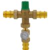 Pex Taco Mixing Valves | 3/4" Press 5003 Mixing Valve W/ Gauge (Low Lead)