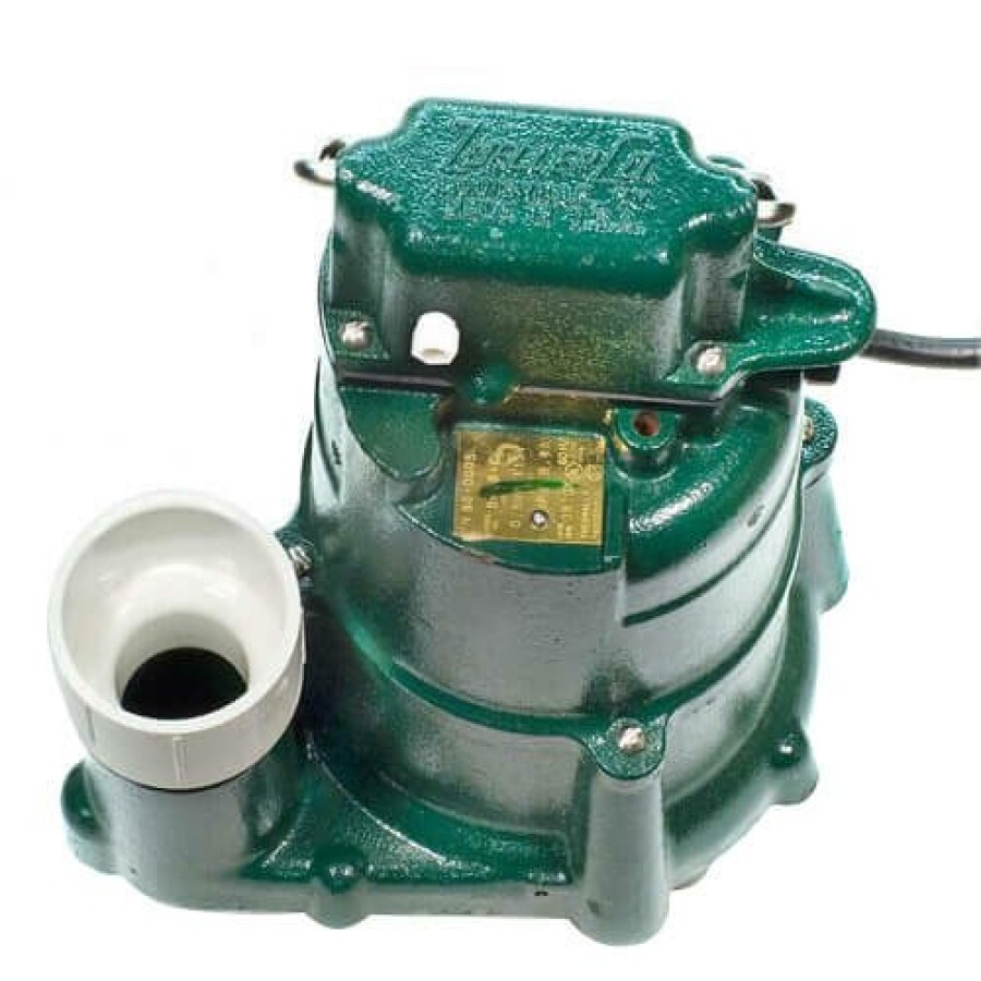 Plumbing Zoeller Effluent Pumps & Accessories | Model Bn98 Flow-Mate Cast Iron Effluent Sump Pump W/ Variable Level Float Switch- 115 V