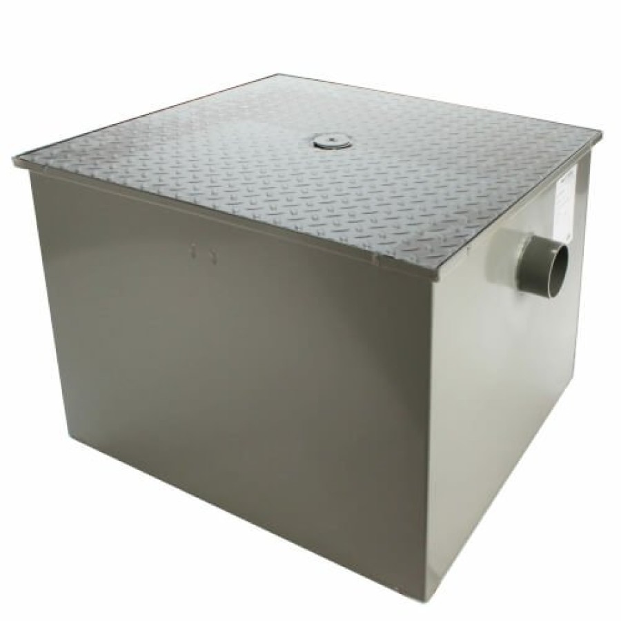 Plumbing Zurn | 100# Grease Trap, 50Gpm, 3" No Hub Connection