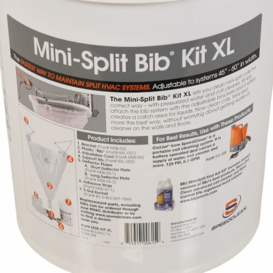 Hvac SpeedClean Mini Split Accessories | Mini-Split Bib Kit Xl