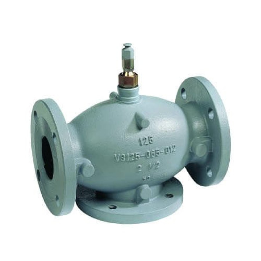 Hvac Honeywell Honeywell Diverting Valves | 4" Three-Way Flanged Diverting Valve W/ Linear Flow