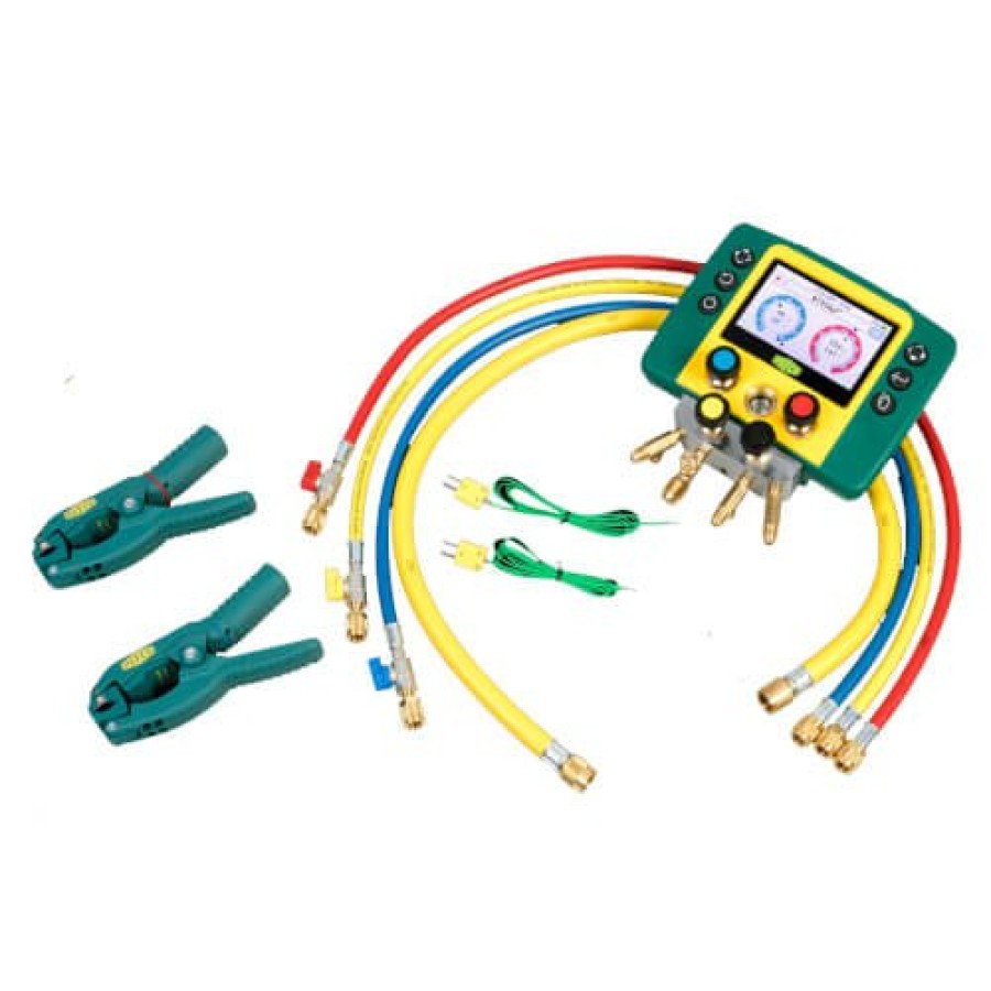 Hvac Refco Refco Tools | Refmate-4-Ca-Wtc, Four-Way Digital Manifold