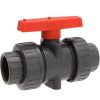 Valves Hayward | 1-1/4" Cpvc Tbb Series True Union Ball Valve W/ Epdm O-Ring - Gray (Socket X Threaded)