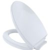 Plumbing TOTO Toilet Seats | Softclose Elongated Toilet Seat W/ Classic Lid (Cotton White)