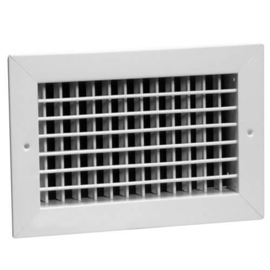 Hvac Hart & Cooley Commercial Registers & Grilles | 16" X 12" 92Hvo Steel Double Deflection Register, No Damper