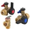 Plumbing AO Smith Tankless Water Heater Valves And Accessories | Lead Free Isolation Valve Kit, Includes Prv (Tk-Iv-01-Ab)