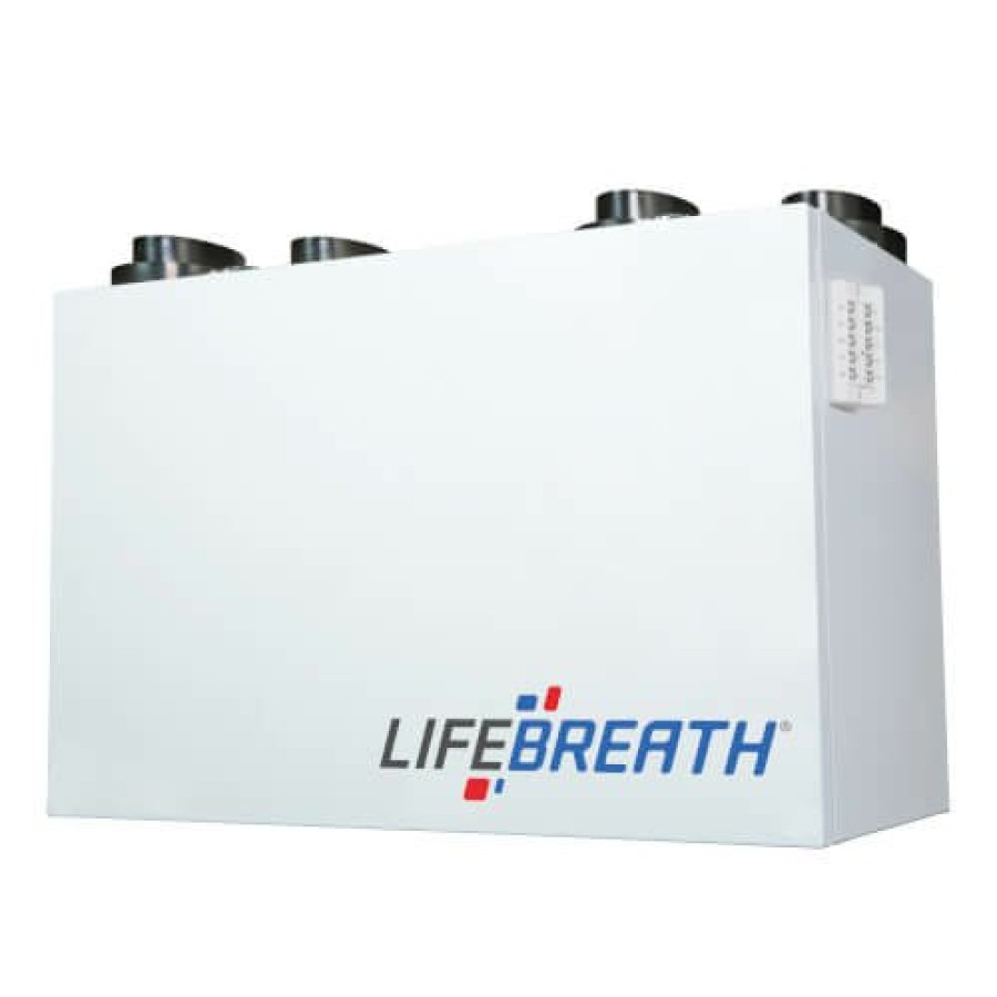 Hvac LifeBreath Lifebreath Heat Recovery Ventilators | Rnc5-Hex-Tpf Residential Heat Recovery Ventilator, Fan Defrost, 93 Cfm