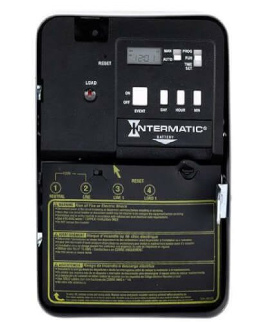 Electrical Intermatic Electronic Time Switches | Eh Series Electronic 7-Day Water Heater Time Switch (120V)