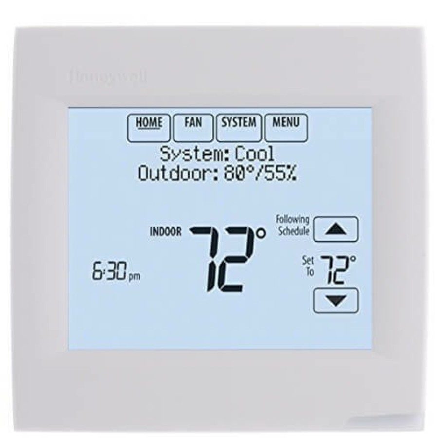 Thermostats Honeywell Home | Visionpro 8000 W/ Redlink Technology, Programmable, 3H/2C, Touchscreen Thermostat