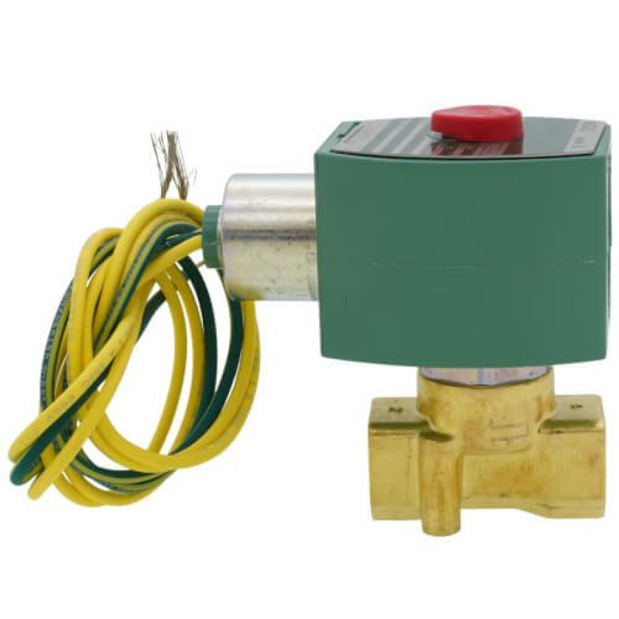 Valves Asco RedHat Direct Acting Solenoid Valves | 1/4" Normally Closed Direct Acting Solenoid Valve, 0.52 Cv (120V)