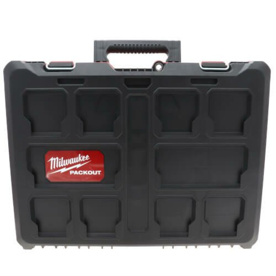 Plumbing Milwaukee Tool Bags And Totes | Packout Tool Case W/ Customizable Insert