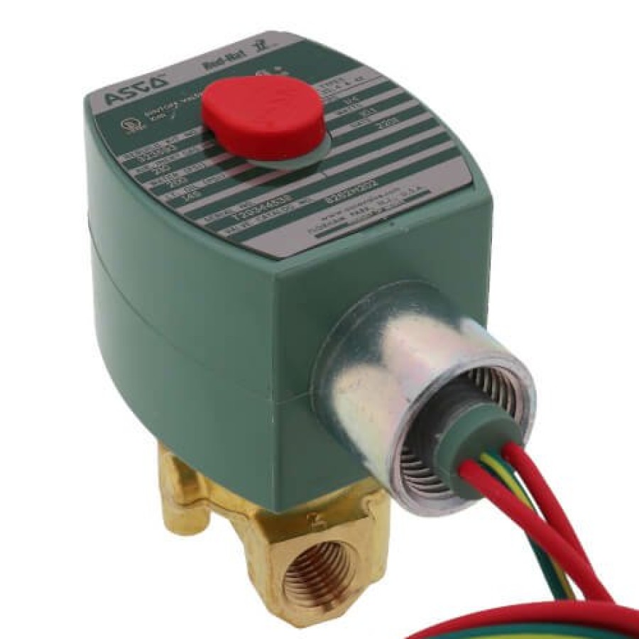 Valves Asco RedHat Direct Acting Solenoid Valves | 1/4" Normally Closed Solenoid Valve (240V)