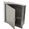 Plumbing Acudor Acudor Water Valve Boxes | 12" X 12" X 6" Recessed Valve Box W/ Screwdriver Cam Latch (Stainless Steel)