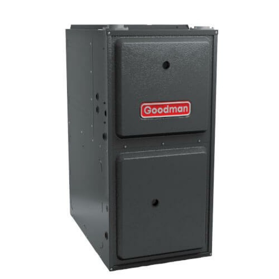 Hvac Goodman | 96% Afue Gm9S96 Low Nox Gas Furnace 1200 Cfm, Ecm, Single-Stage, Upflow/Horizontal, 60,000 Btu - B Cabinet