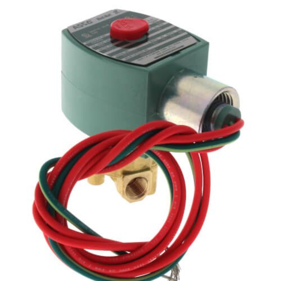 Valves Asco RedHat Direct Acting Solenoid Valves | 1/8" Normally Closed Solenoid Valve (120V)