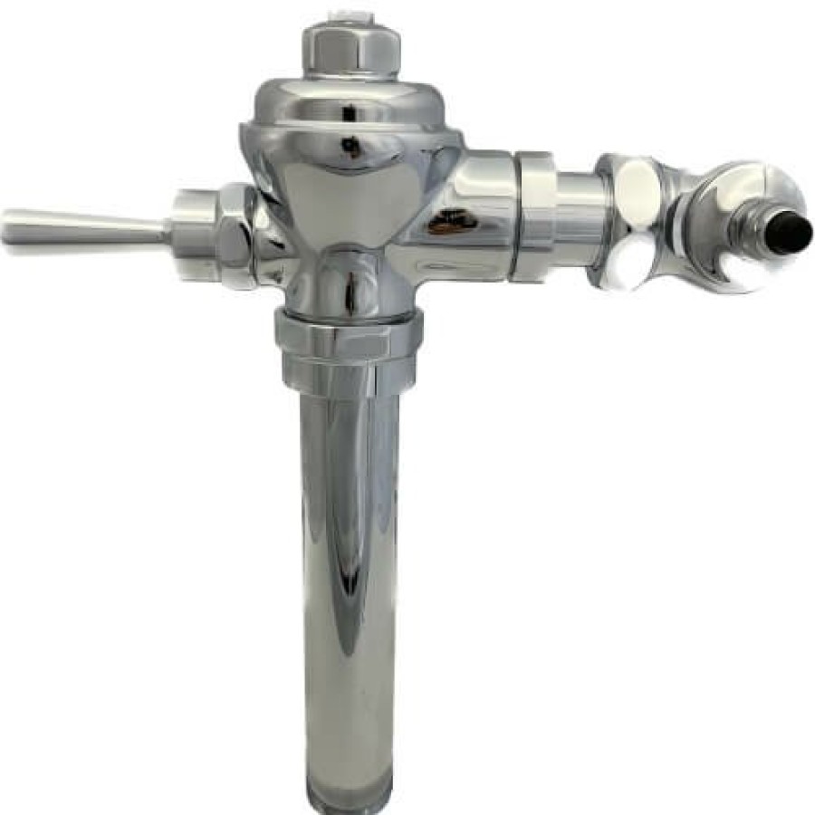 Plumbing Delany Delany Flush Valves | Exposed Rex Low Consumption Wc Flush Valve, 1-1/4" X 9" Flush Connection For 1-1/4" Back Spud (1.6 Gpf)