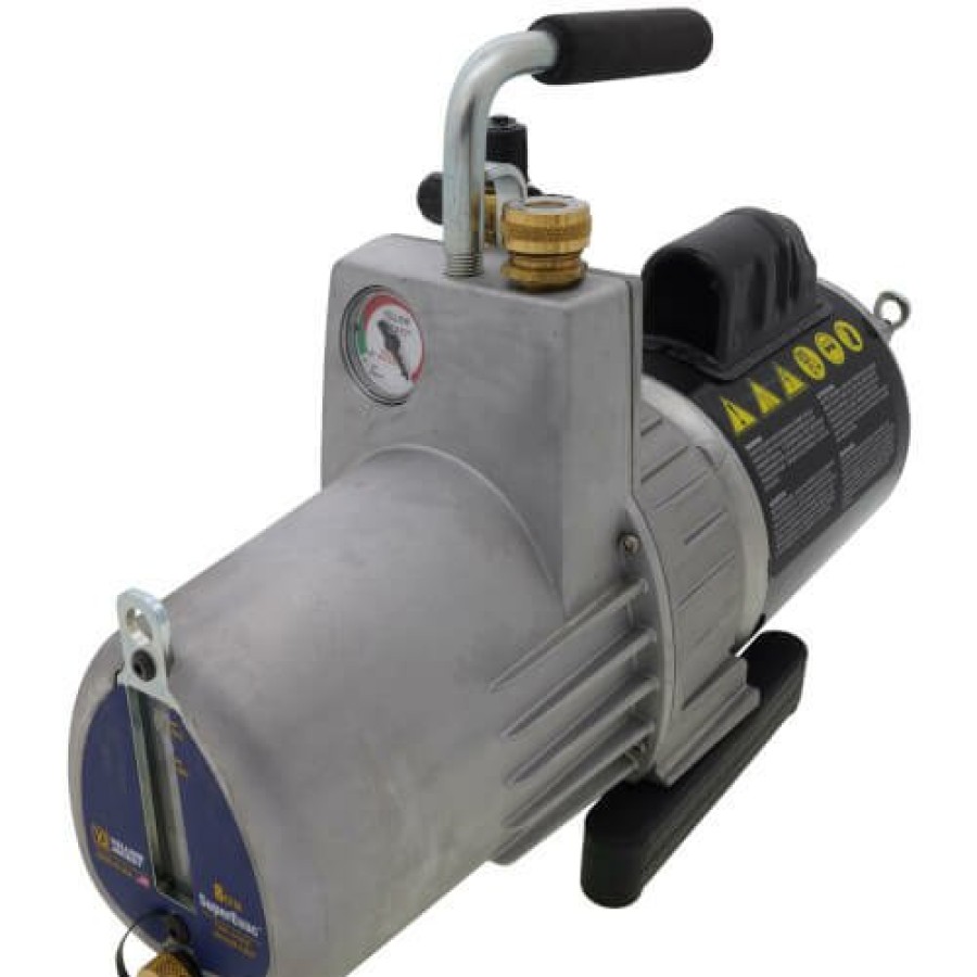 Hvac Yellow Jacket Vacuum Pumps | 8 Cfm Single Phase Superevac Vacuum Pump, 60 Hz (115V)