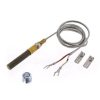 Heating Resideo Thermocouples | 35" Thermopile Generator W/ Push-In Clip & 1/2" Thermopile Attaching Nut (750 Mv)