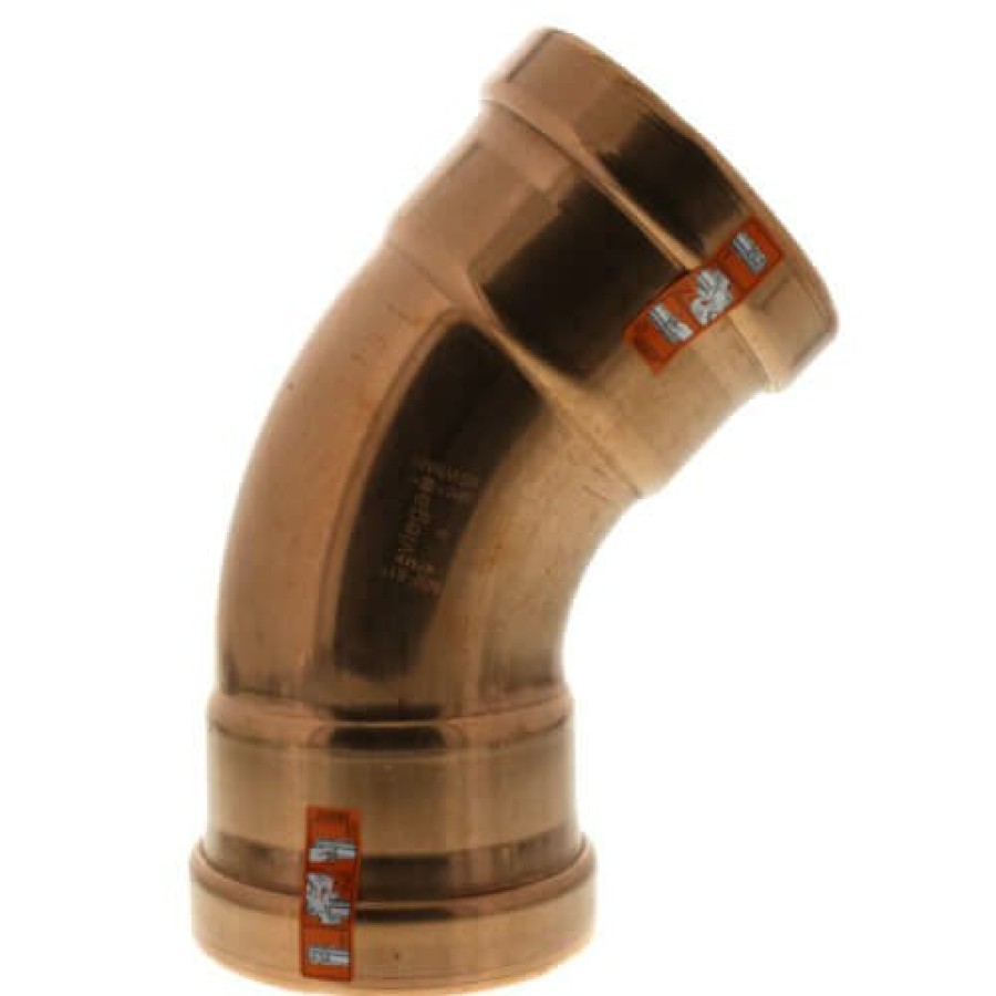 Fittings Viega Propress | 4" Propress Xl-C Copper 45 Elbow (Pxp)