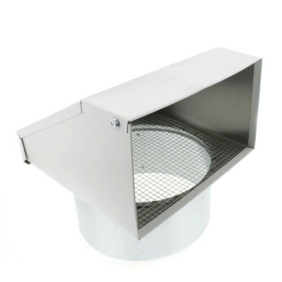 Hvac Fantech Fantech Ventilation Fans | Fml8 Fixed Metal Hood For Supply Or Exhaust, 8" Duct (Single Unit)