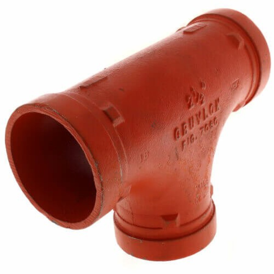 Plumbing Gruvlok Gruvlok Grooved Fittings | 12" 7060 Grooved Tee