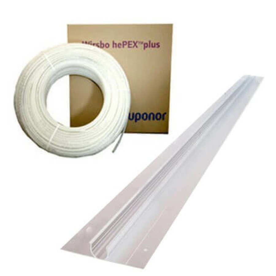 Pex Uponor (Wirsbo) Joist Trak Radiant Heat Packages | Joist Trak Radiant Heat Package - 500 Sq Ft