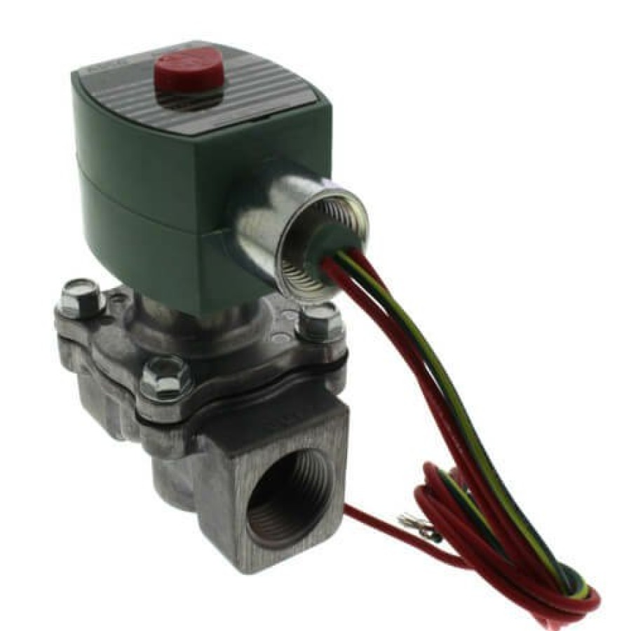 Heating Asco RedHat Combustion Solenoid Valves | 3/4" 2-Way Gas Solenoid Blocking Valve (247,500 Btu)