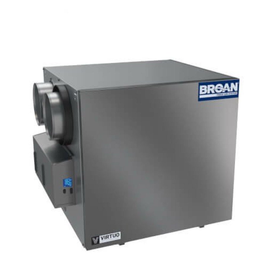 Hvac Broan Broan Energy Recovery Ventilators | 210 Cfm Ai Series Energy Recovery Ventilator W/ Side Ports