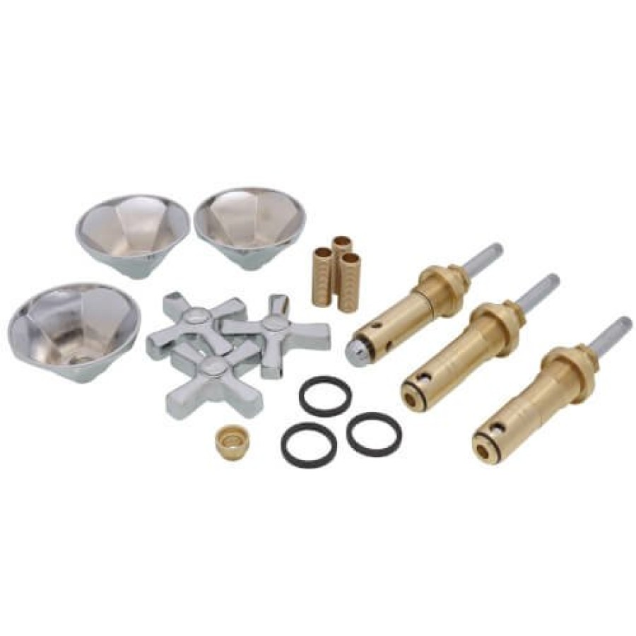 Plumbing Kissler Rebuild Kits | American Standard Heritage 3-Handle Tub/Shower Rebuild Kit