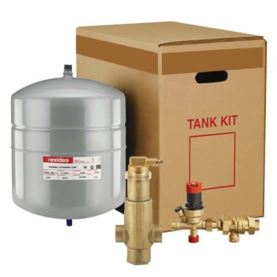 Heating Resideo Boiler Trim | Tk30 Boiler Trim Kit W/ Check Valve, 1" Sweat Air Eliminator, & 4.4 Gal. Expansion Tank