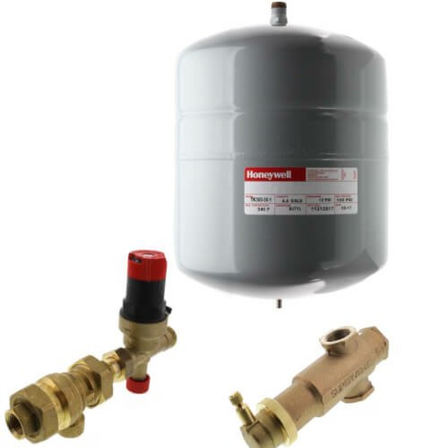 Heating Resideo Boiler Trim | Tk30 Boiler Trim Kit W/ Check Valve, 1" Sweat Air Eliminator, & 4.4 Gal. Expansion Tank