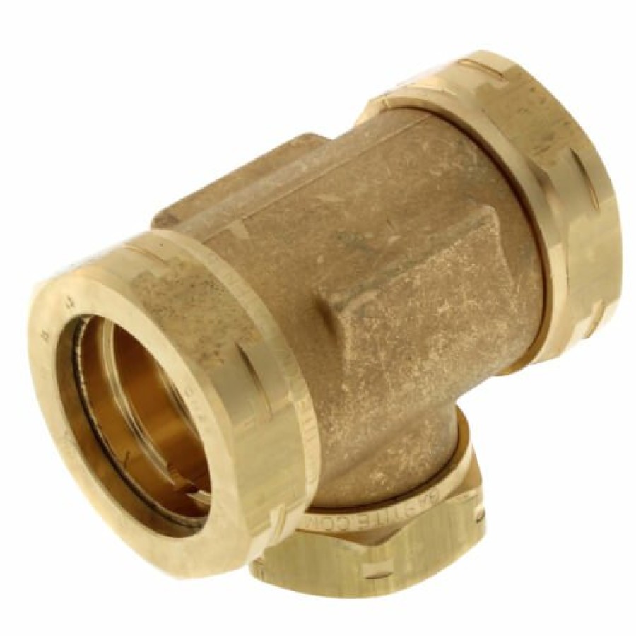 Heating Gastite Gastite Csst Fittings | 1" Run X 1" Run X 3/4" Tee - Tee Fitting