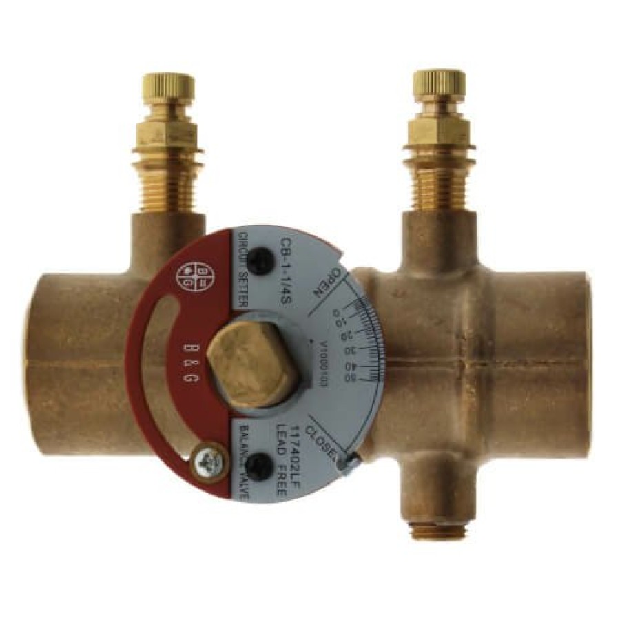 Heating Bell & Gossett Circuit Setters | Cb-1 1/4S Lead Free Circuit Setter Balance Valve, 1-1/4" (Sweat)