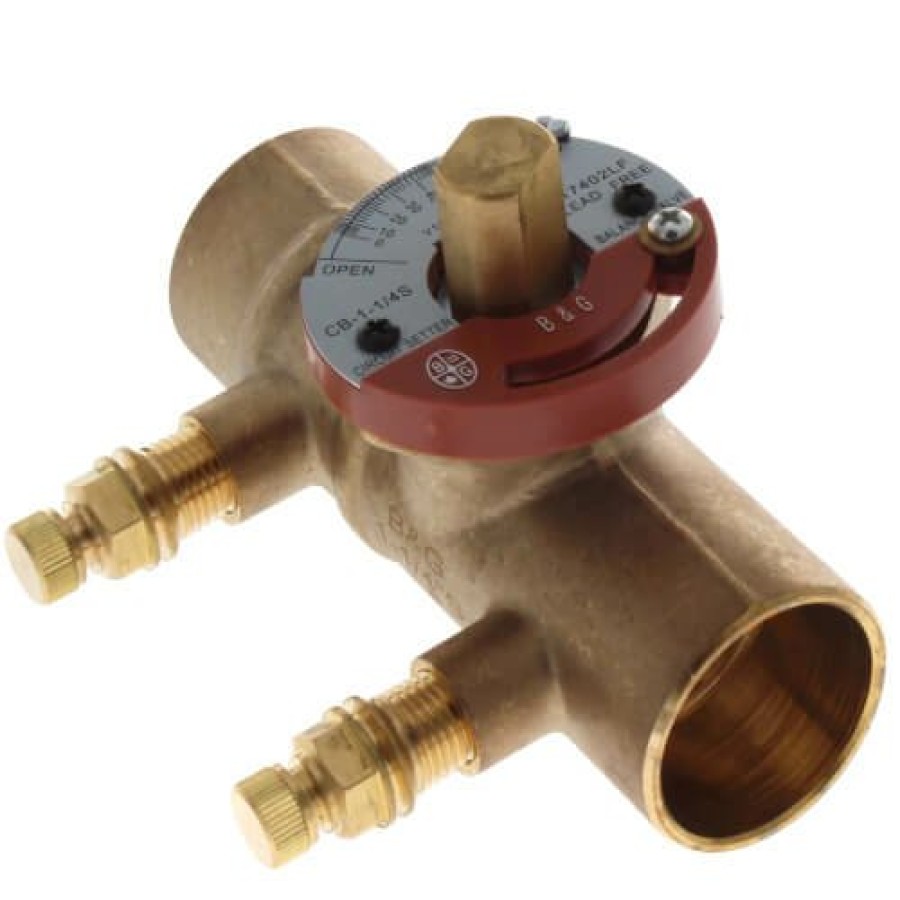 Heating Bell & Gossett Circuit Setters | Cb-1 1/4S Lead Free Circuit Setter Balance Valve, 1-1/4" (Sweat)