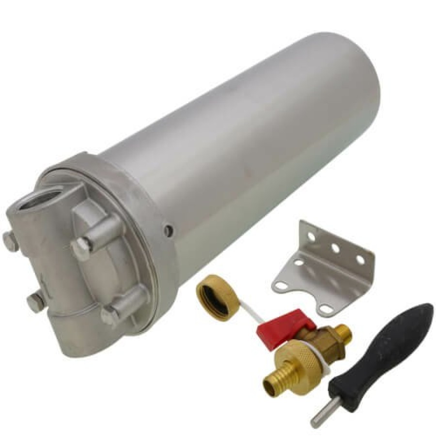 Heating Axiom Hydronic Filter Housings | 3/4" Stainless Steel Filter Housing (10" Filter)