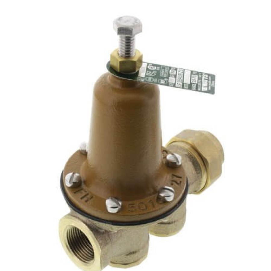 Heating Watts Pressure Reducing Valves | 3/4" Lf25Aub-Z3 Pressure Reducing Valve (Threaded F Union Inlet X Npt Threaded F Outlet)