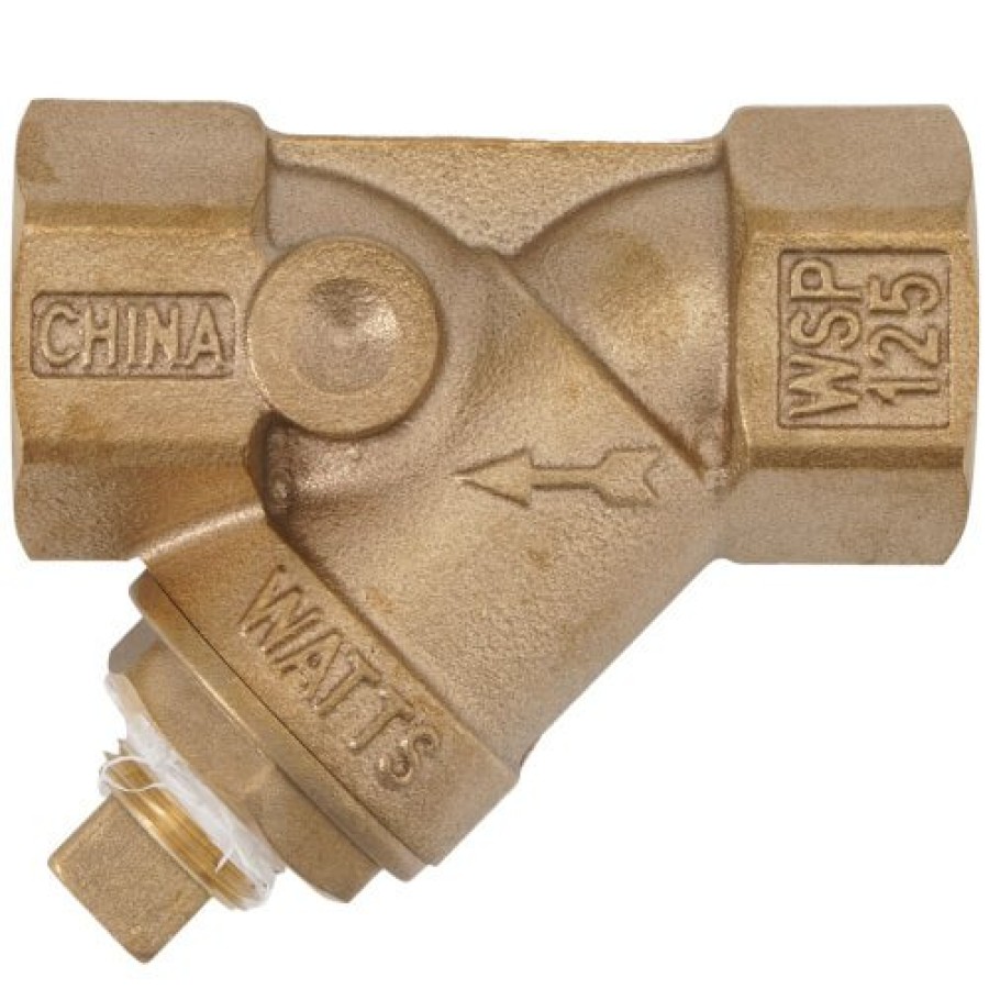 Valves Watts | 1" Lf777Si Lead Free Brass Wye Strainer (Threaded)