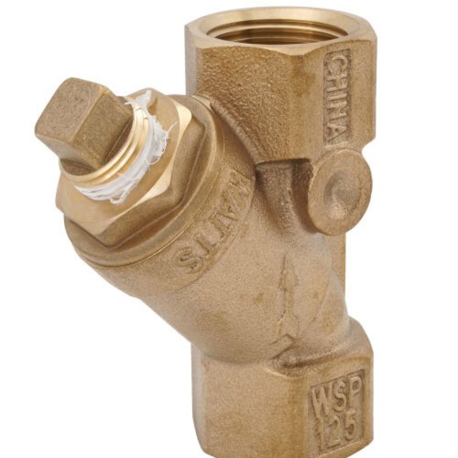 Valves Watts | 1" Lf777Si Lead Free Brass Wye Strainer (Threaded)