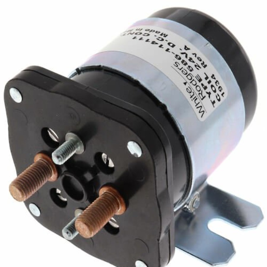 Electrical White Rodgers Solenoids | Solenoid, Spno, 24 Vdc Isolated Coil, Normally Open Continuous Contact Rating 200 Amps, Inrush 600 Amps