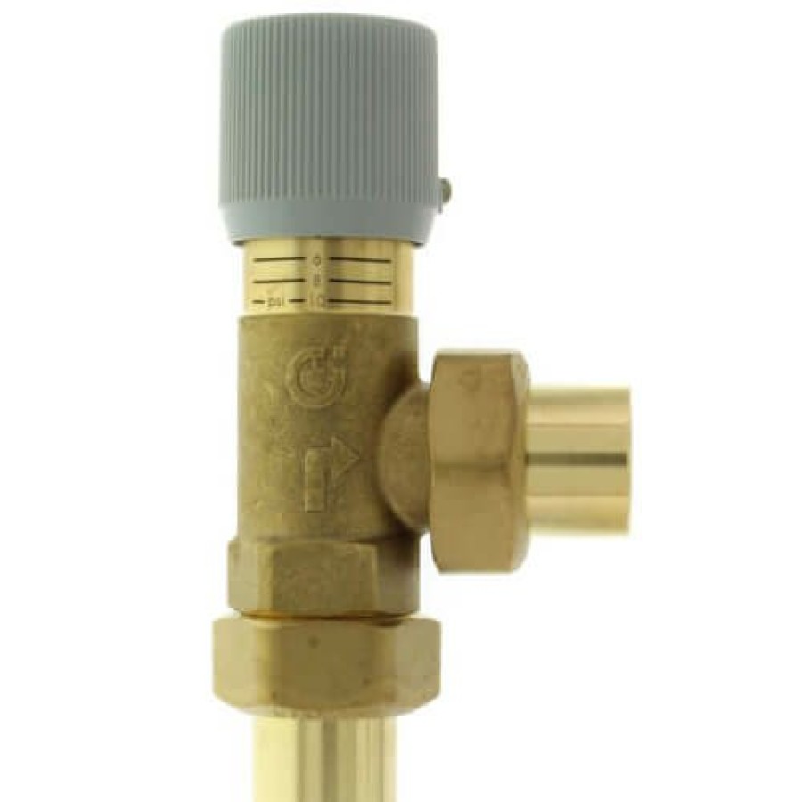 Heating Caleffi Differential Bypass Valves | 3/4" Union Sweat Differential Bypass Valve