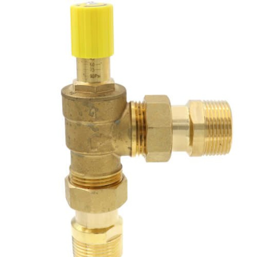 Heating Webstone Differential Bypass Valves | 1" Fip Angled Differential Pressure By-Pass Valve