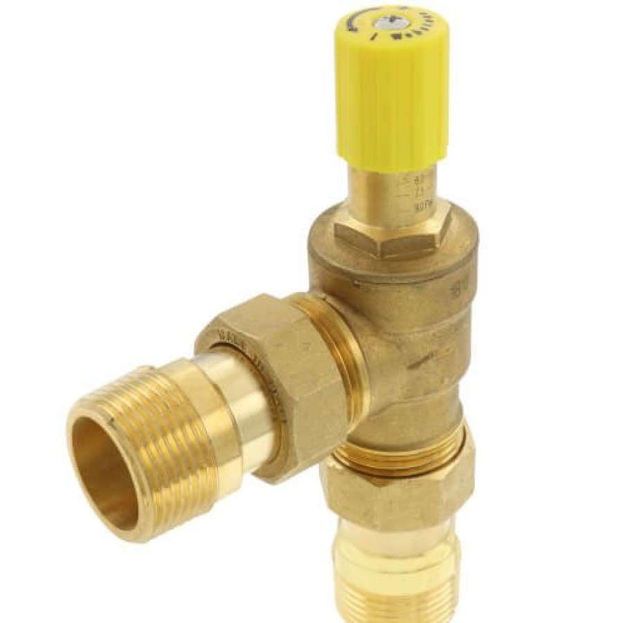 Heating Webstone Differential Bypass Valves | 1" Fip Angled Differential Pressure By-Pass Valve