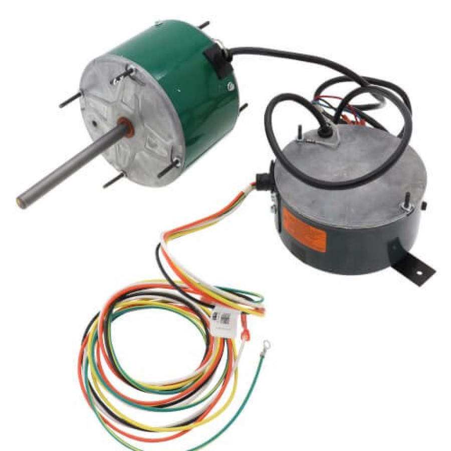 Hvac Genteq Motors Genteq Motors | Evergreen Om Condenser Fan Motor W/ Remote Mount Control , 1/3 Hp (208-230V)